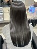 【5～6月限定】プレミアムストレート+シルクワンヘアパック付き￥22500