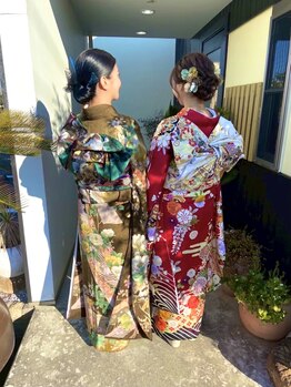 アオトソラの写真/七五三・成人式・卒業式はプロの着付け師にお任せ☆特別な日を最高の着姿で迎えませんか？