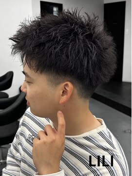 アンドメゾンオム(&Maison. homme) LILI/加古川/スパイキーショート/メンズ/メンズパーマ