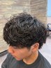 【メンズ限定】 メンズカット+シャドウパーマ