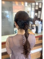 トップヘアー 中庄店(TOP HAIR fuapua) あみおろしヘアセット【りり】