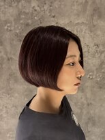 ヘアサロン コレハ(hair salon CoReha)&nbsp;【カシスレッド×ミニボブ】MAI