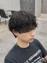 オーバルバイアピッシュ(OVARL by apish)&nbsp;脱縮毛矯正パーマ縮毛矯正パーマシャドウパーマサーフカール
