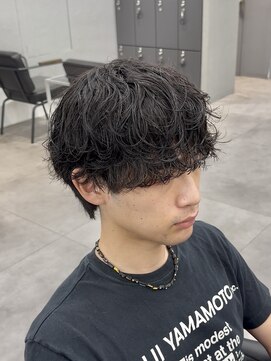 オーバルバイアピッシュ(OVARL by apish) 脱縮毛矯正パーマ縮毛矯正パーマシャドウパーマサーフカール