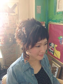 ピエスデシュブー(piece des cheveux) ヘアセット