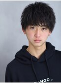 長さも軽さも最適!自然な無造作感【ナチュラルラフマッシュ】