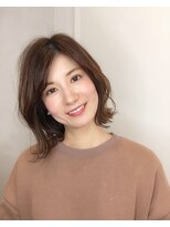 グレープ バイン(GRAPE VINE)&nbsp;大人可愛い切りっぱなしボブ【Grape vine　新小岩】