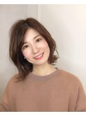 大人可愛い切りっぱなしボブ【Grape vine 新小岩】