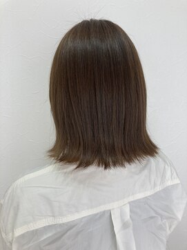 シエル 立川店(CIEL) 【CIEL 佐藤】外ハネボブ　ミルクティーベージュ