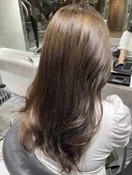 ジンジャー(GINGER) ハイトーン×チェンジ×暗髪×ベージュ×ブラウン