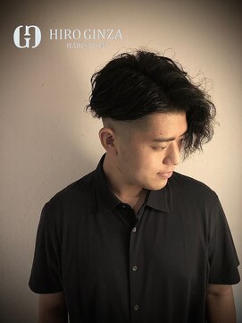 ヒロギンザ 五反田店(HIRO GINZA) ハードパーマ　五反田　理容室　床屋
