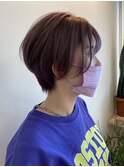 ショート×ラベンダー