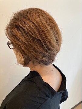 スタジオ アルファプラス 日暮里店(studio α+) 30代40代50代◎大人ナチュラルボブレイヤー　日暮里