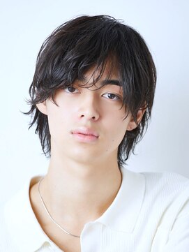 ゴールドシブヤ(GOALD SHIBUYA) ナチュラルマッシュウルフ　ニュアンスパーマ