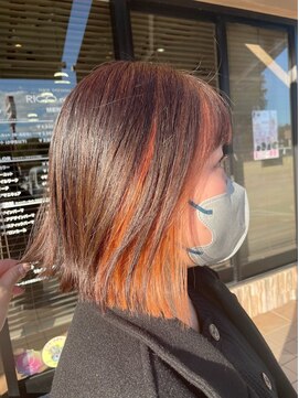 コワフュールトーリ フジグラン店(COIFFURE TORI) 暖かオレンジ
