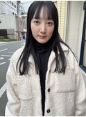 2023 黒髪ミディアム　丸田美花