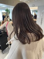 ガリカ 渋谷(Gallica)&nbsp;【小岩井美希】赤みのない◎透明感暗髪グレージュ/ブリーチなし