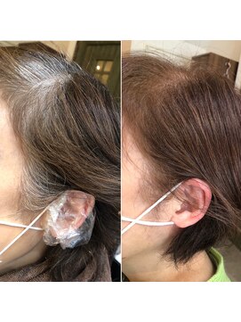 ヘアカラー専門店 アフェプラス 香里園店(affe+) リタッチ