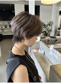 大人ショートヘア/耳かけショート/時短ヘア