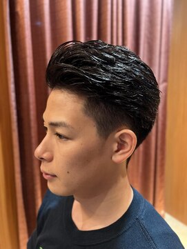 ヘアモード キクチ 銀座店 爽やかビジネススタイル