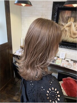 ボアップ(boappu) 大人ガーリーチョコレート小顔カットふんわりカール