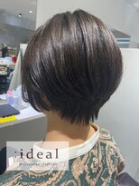 アイディール 心斎橋店(:ideal) くびれショート×ダークブラウン