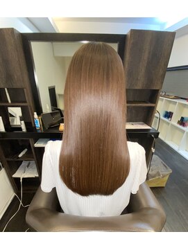 アールサロンプラスキャスパ 自由が丘(Rrsalon+CASPA) 《髪質改善》R.HASヒト幹細胞水素トリートメント＋カラー