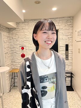 メモリーズ 表参道(Memories) ショートヘア/ボブ/可愛い丸み/簡単スタイリング/20代30代