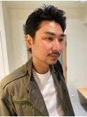 メンズフェードカット爽やか短めツーブロック