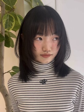 スティロ(stylo) レイヤーカットハイライトショートヘアイルミナカラーオージュア