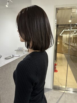 ノウハウ キョウト(KNOWHOW kyoto) ボブ/透明感カラー