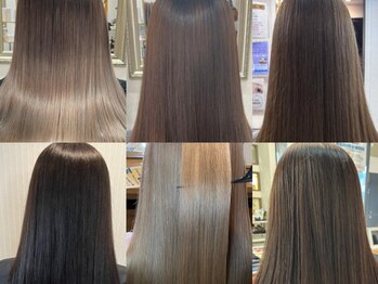 レイフィールド 長嶺店(RAY Field)の写真/【熊本/長嶺】夏の湿気や汗からくるうねり・広がりを抑え、しなやかな髪に。夏の暑さや汗も気にならない！