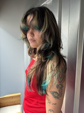 コードプラスリム(CODE+LIM) Midnight Razor/ブリーチ/デザインカラー/レイヤーカット