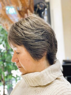 美容室 スピリチュアル ハート(SPIRITUAL HEART) グレイショート