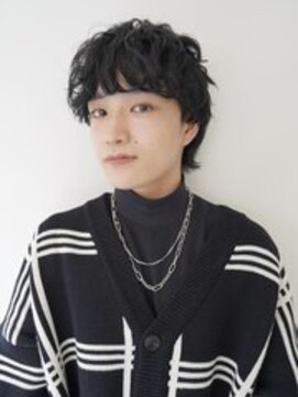 メンズヘアーログ 錦糸町(Men's hair L.O.G) メンズ波巻きマッシュパーマ