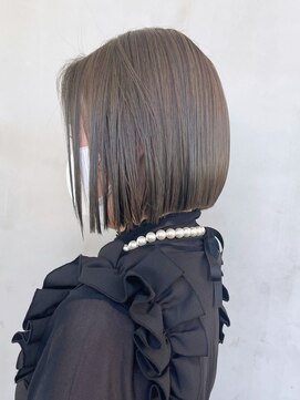 シオン(shion) ミディアムボブショート韓国ヘア美髪_ba421352