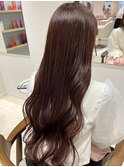 大宮/ワインレッド/マロンベージュ/レイヤー/韓国ヘア