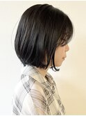 【morio松戸　アイダ】ふんわり丸みボブかわいい韓国風ボブヘア