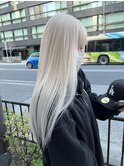 ブリーチ/ハイトーン/シールエクステ/羽エクステ/白髪ぼかし