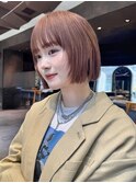 MINX長濱 丸みシルエットが可愛いミニボブ!