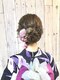 ヘアースペース ムーン(Hair Space MOON)の写真/結婚式はもちろん夏祭りの浴衣やパーティーヘアセットはMOONで可愛く♪お電話にて【早朝予約】も受付OK！
