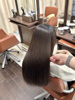 ウィーブ 成田店(Weve)&nbsp;くびれヘア/アプリコットオレンジ/ハイライトカラー/縮毛矯正