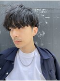 ショートパーマメンズ