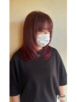 ロマンヤカタ ファース(ROMAN YAKATA fars) ブリーチなしレッド 上窪 10/15