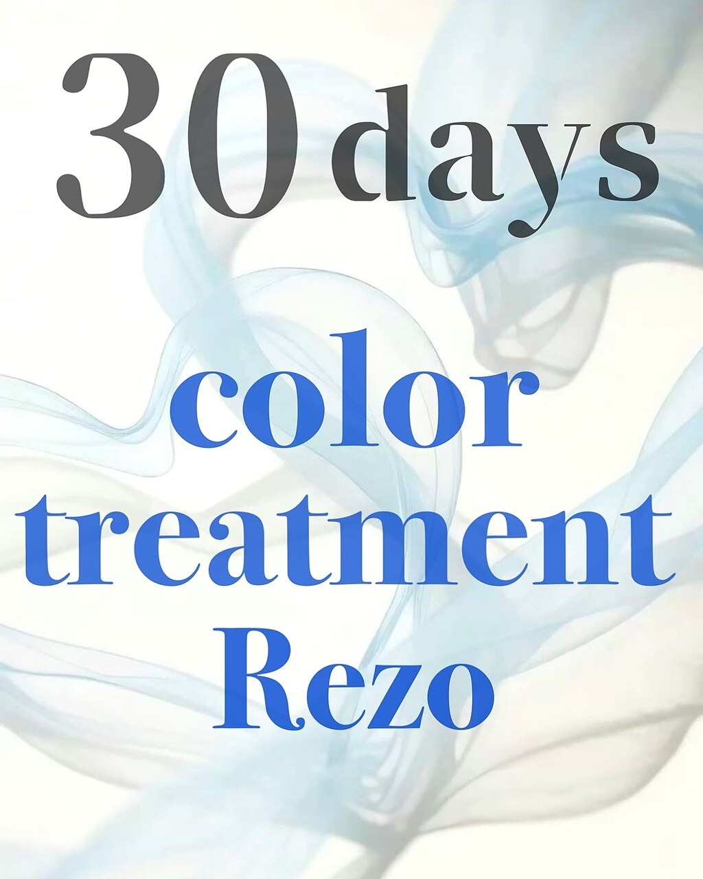 カラー(リタッチ30日以内)+コタトリートメント＋薬剤除去\7535