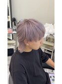 ホワイトピンク/ブリーチカラー/メンズ/10代/20代/原宿/表参道