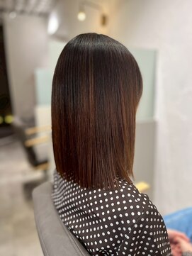 エス 大阪梅田店(es) 髪質改善縮毛矯正×似合わせカット