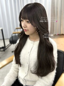 フランチェスカドットボブ(francesca.bob) 《別所好葉》盛れる顔まわりカット×モカグレージュ