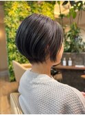 モスグリーン×ボブ12.3オリーブグレー
