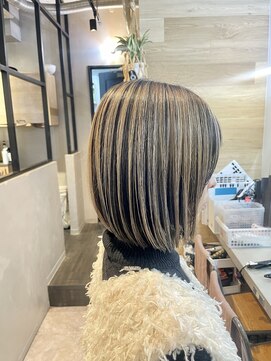 エイト 福岡天神店(EIGHT fukuoka) 大人アンブレラカラー